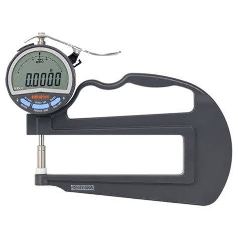 thickness gauge deepthroat measuring caliper 0-10 120mm depth|Mitutoyo 7322S Dial Thickness Gauge, Flat Anvil, Inch, 120mm .